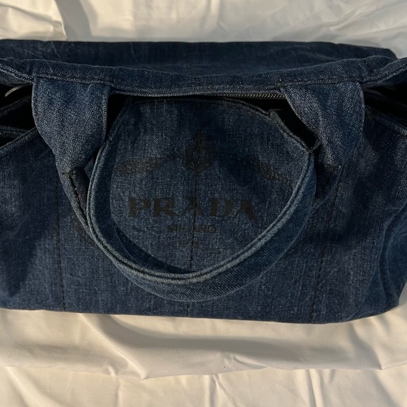 Prada Denim Tote/Shoulder Bag - Picture 12 of 12